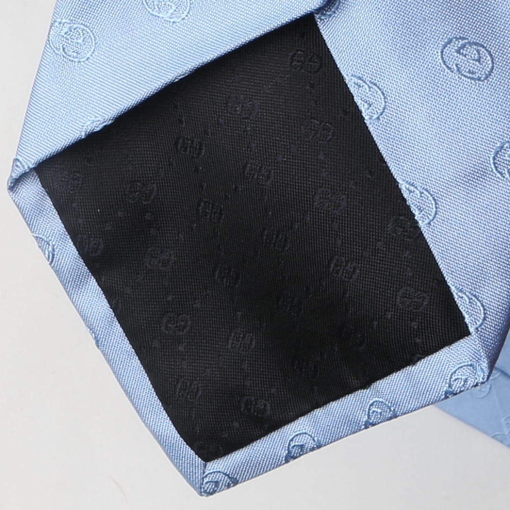 GUCCI Light Blue Tie - Picture 4 of 4